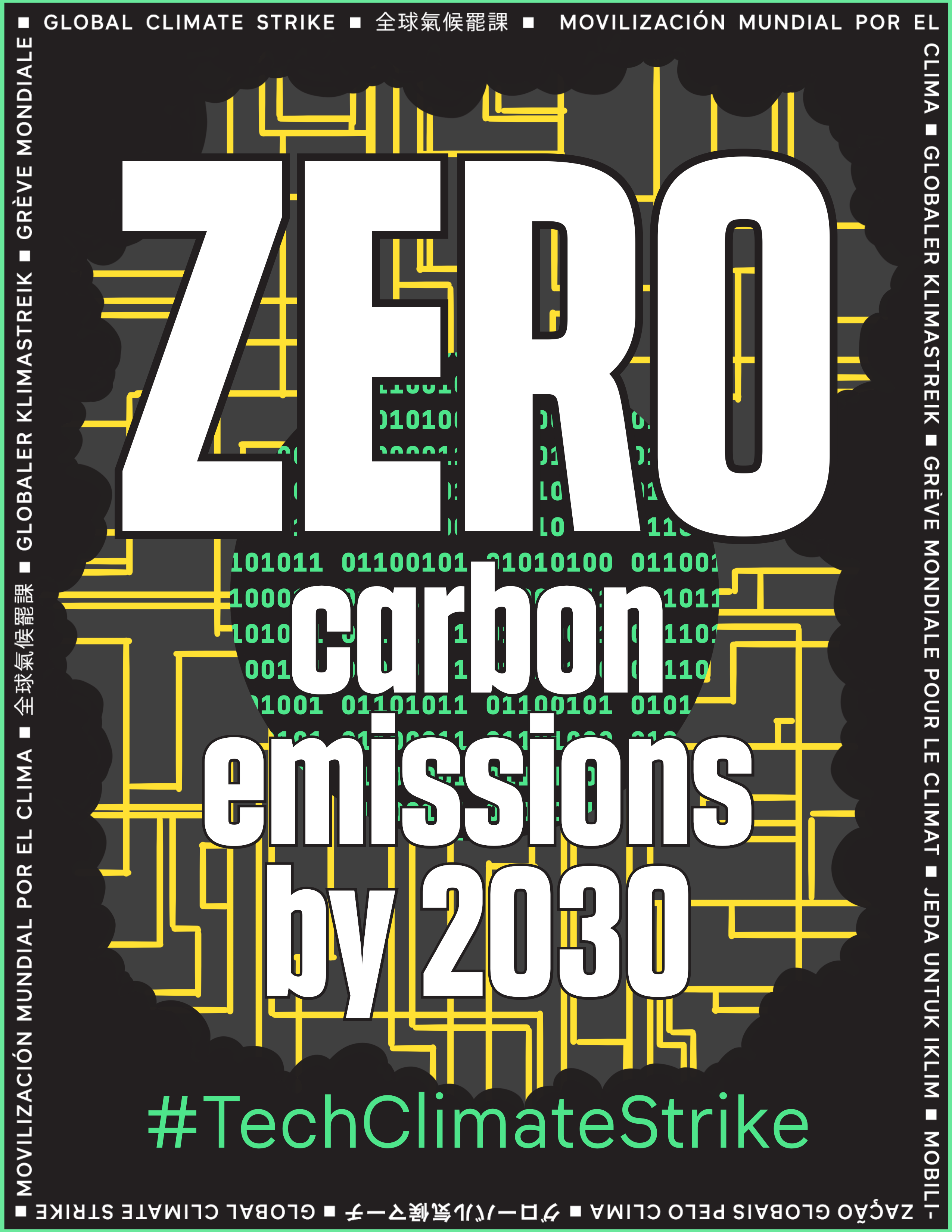 Zero carbon emissions by 2030